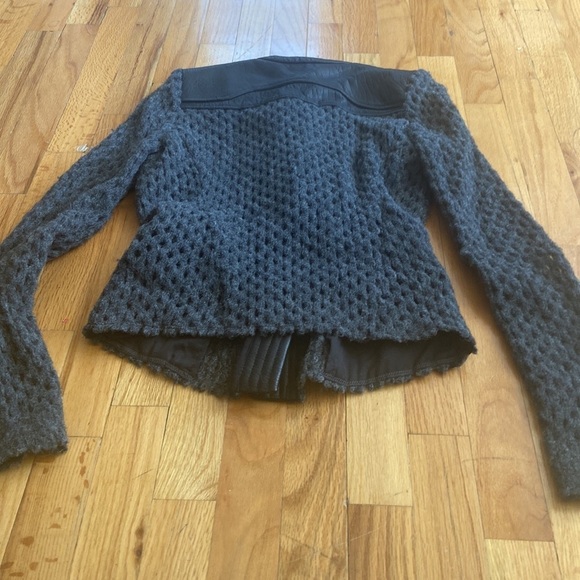 Women’s IRO jacket. Grey/black. Size 38 Size 6 - Picture 4 of 6